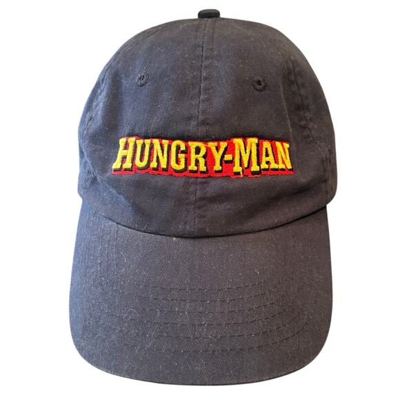 Hungry Man Ball Baseball Cap, Blue, Red, Yellow, Adjustable, EUC - Picture 1 of 3